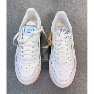 ASICS Women Sneakers‎ Japan S PF White Leather Size 9 Low Top Platform OrthoLite